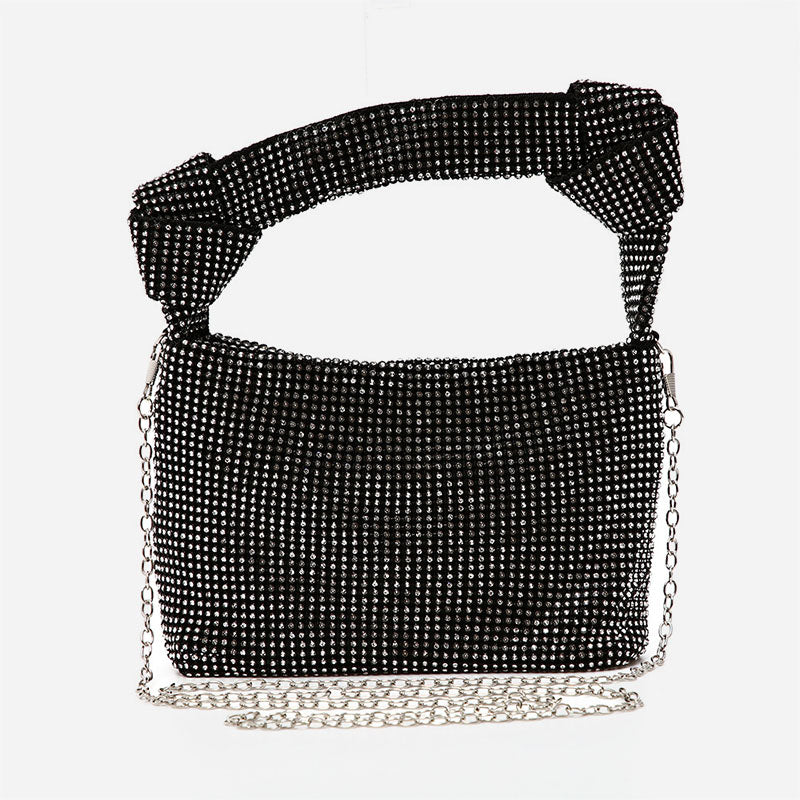 Kaynafashions - Fashion Solid Rhinestone Patchwork Bags