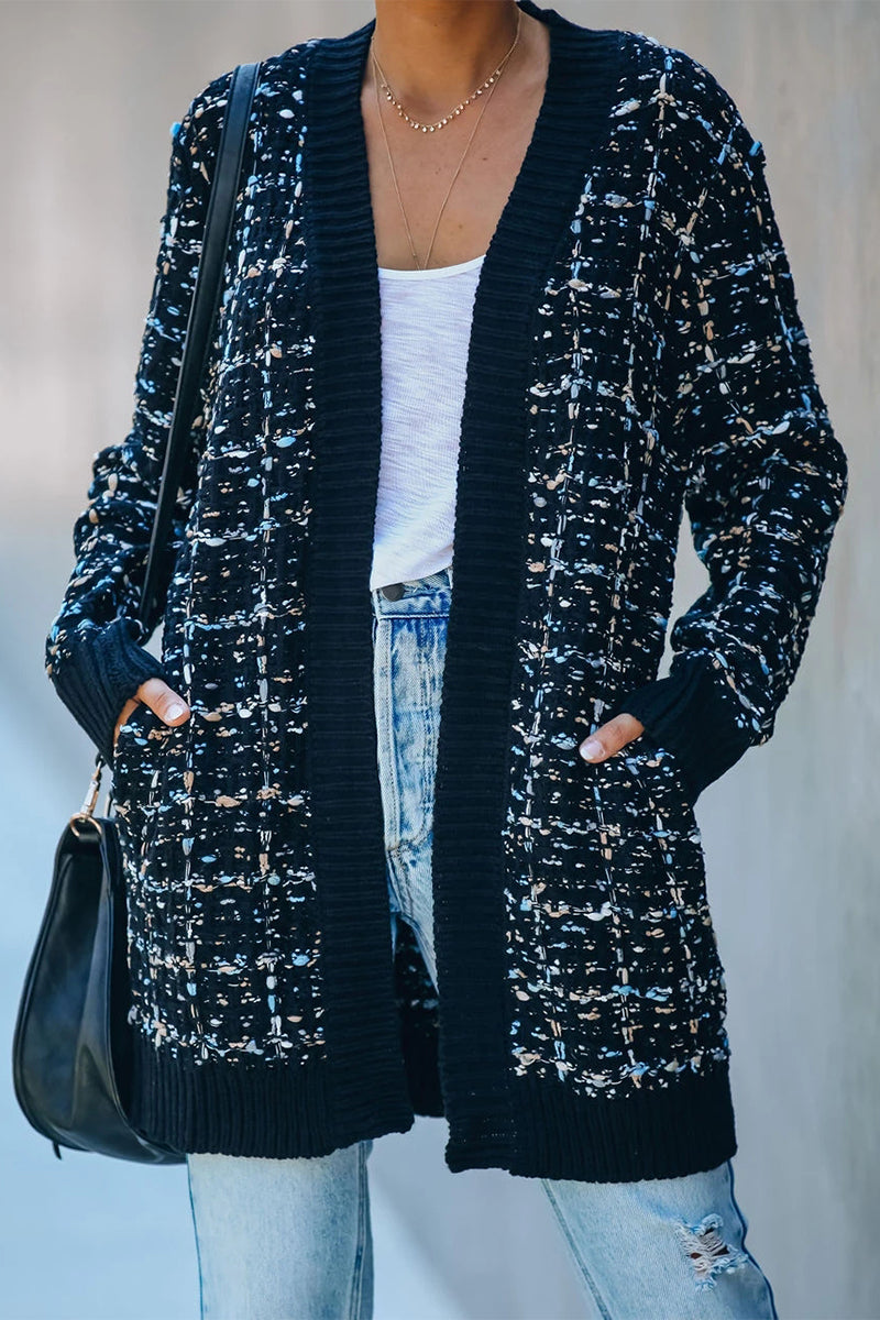 Kaynafashions - Fashion Street Patchwork Contrast Outerwear