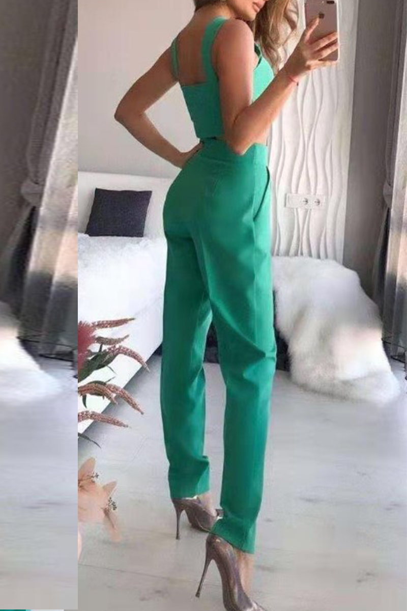 Kaynafashions - Fashion Solid Patchwork Turndown Collar Long Sleeve Three Pieces(4 Colors)