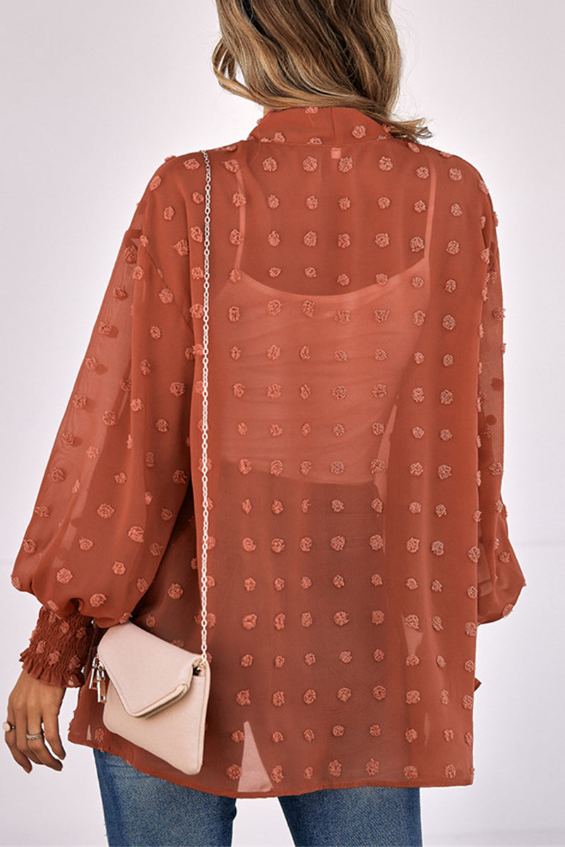 Kaynafashions - Casual Solid See-through Swimwears Cover Up(5 Colors)