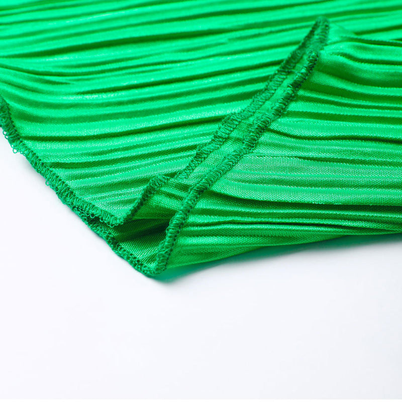 Kaynafashions - Casual Elegant Frenulum V Neck One Step Skirt Dresses(4 Colors)