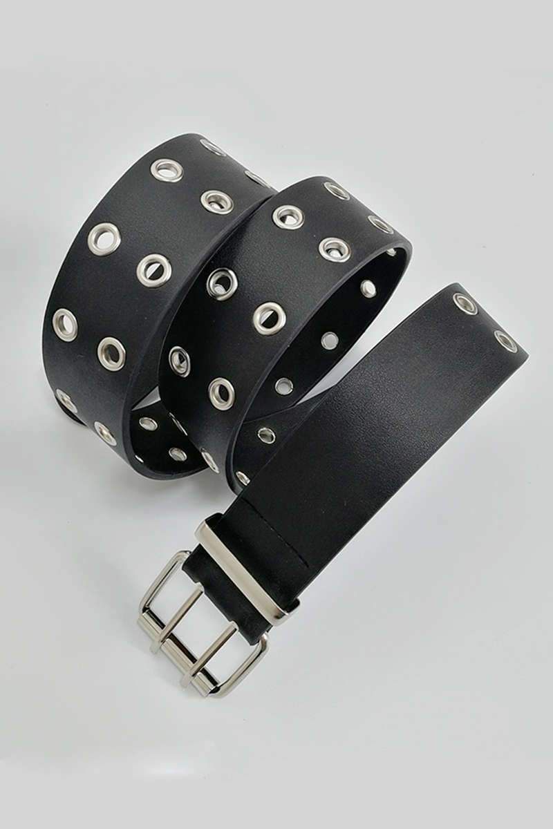 Kaynafashions - Punk Solid Patchwork Belts