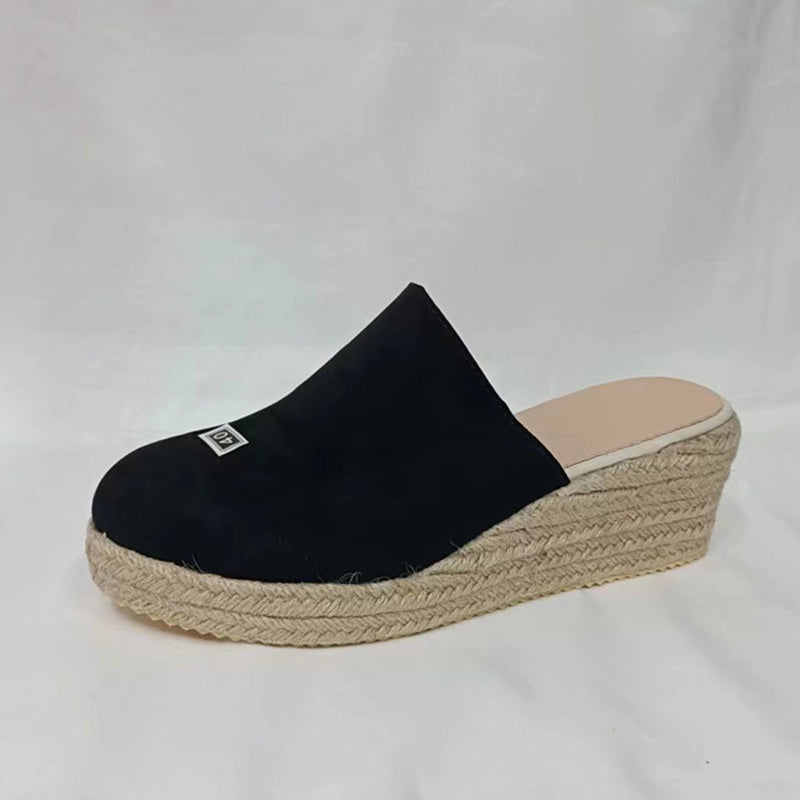 Kaynafashions - Casual Solid Color Closed Shoes