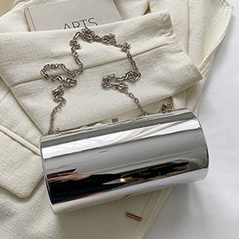 Kaynafashions - Casual Solid Patchwork Chains Bags