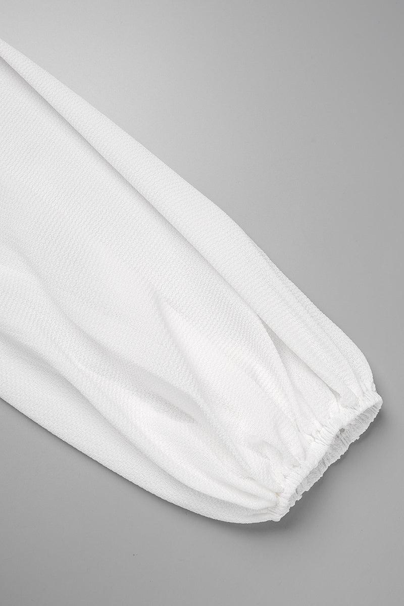 Kaynafashions - Fashion Casual Solid With Belt Strapless Three Pieces(4 colors)