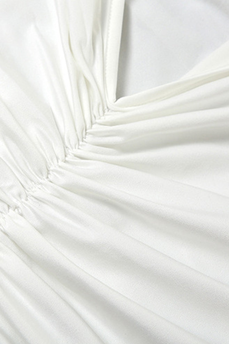 Kaynafashions - Irregular Backless One Shoulder Bodycon Formal Maxi Dresses(3 Colors)