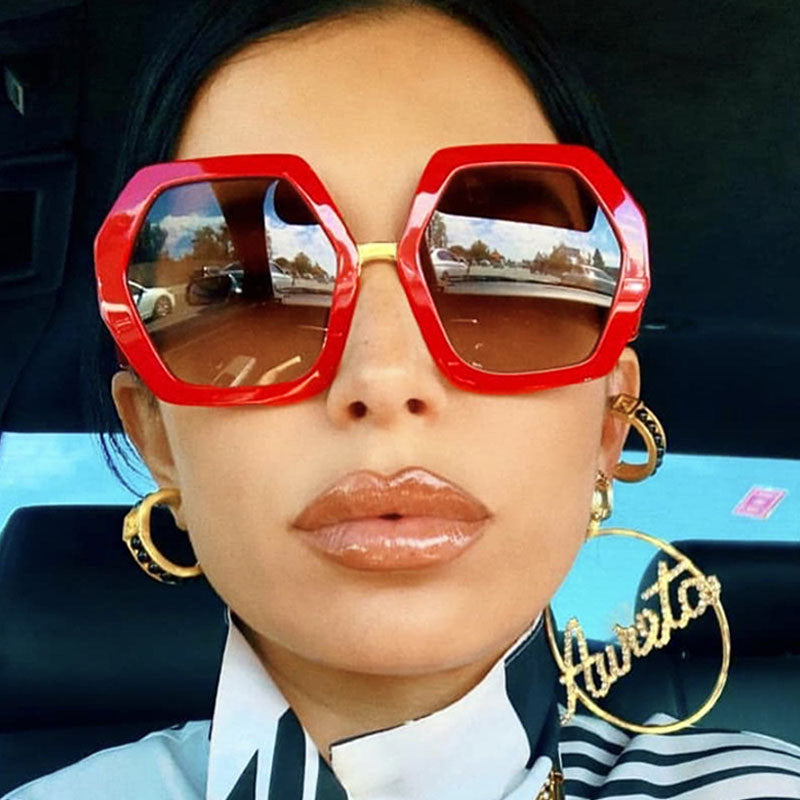 Kaynafashions - Fashion Casual Solid Patchwork Sunglasses