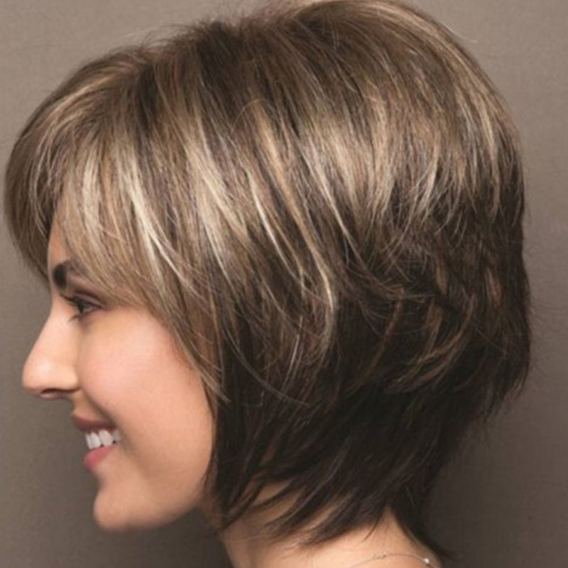 Kaynafashions - Casual Daily Solid Patchwork Wigs