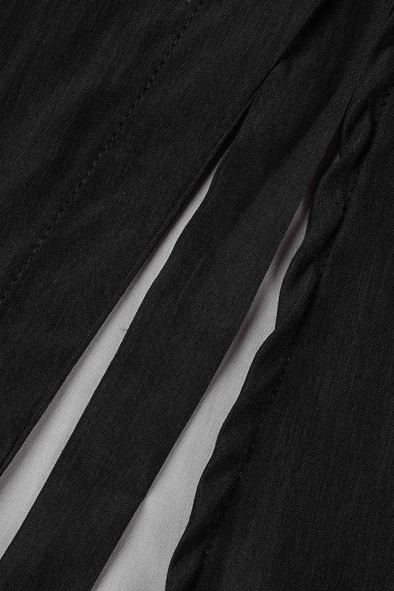 Kaynafashions - Casual College Solid Patchwork V Neck Irregular Dress Dresses(3 Colors)