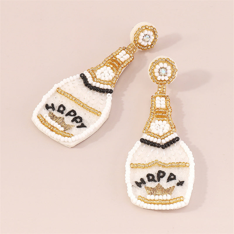 Kaynafashions - Casual Daily Patchwork Sequins Earrings
