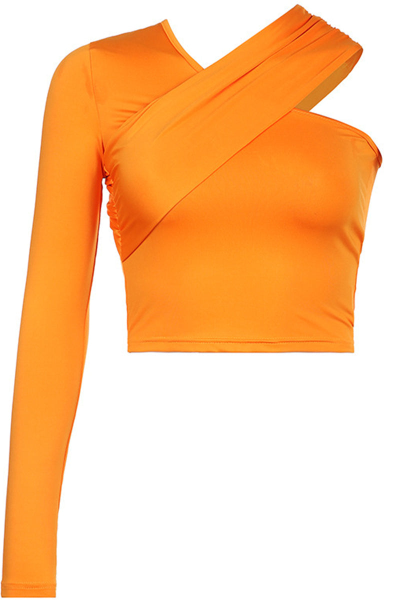 Kaynafashions - Casual Simplicity Solid Backless V Neck Tops(3 Colors)