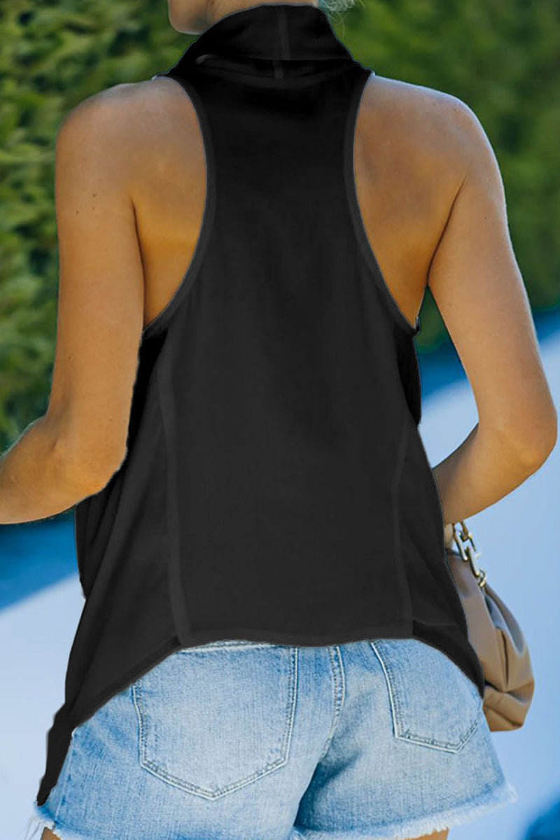 Kaynafashions - Sweet Elegant Print Scarf Collar Tops