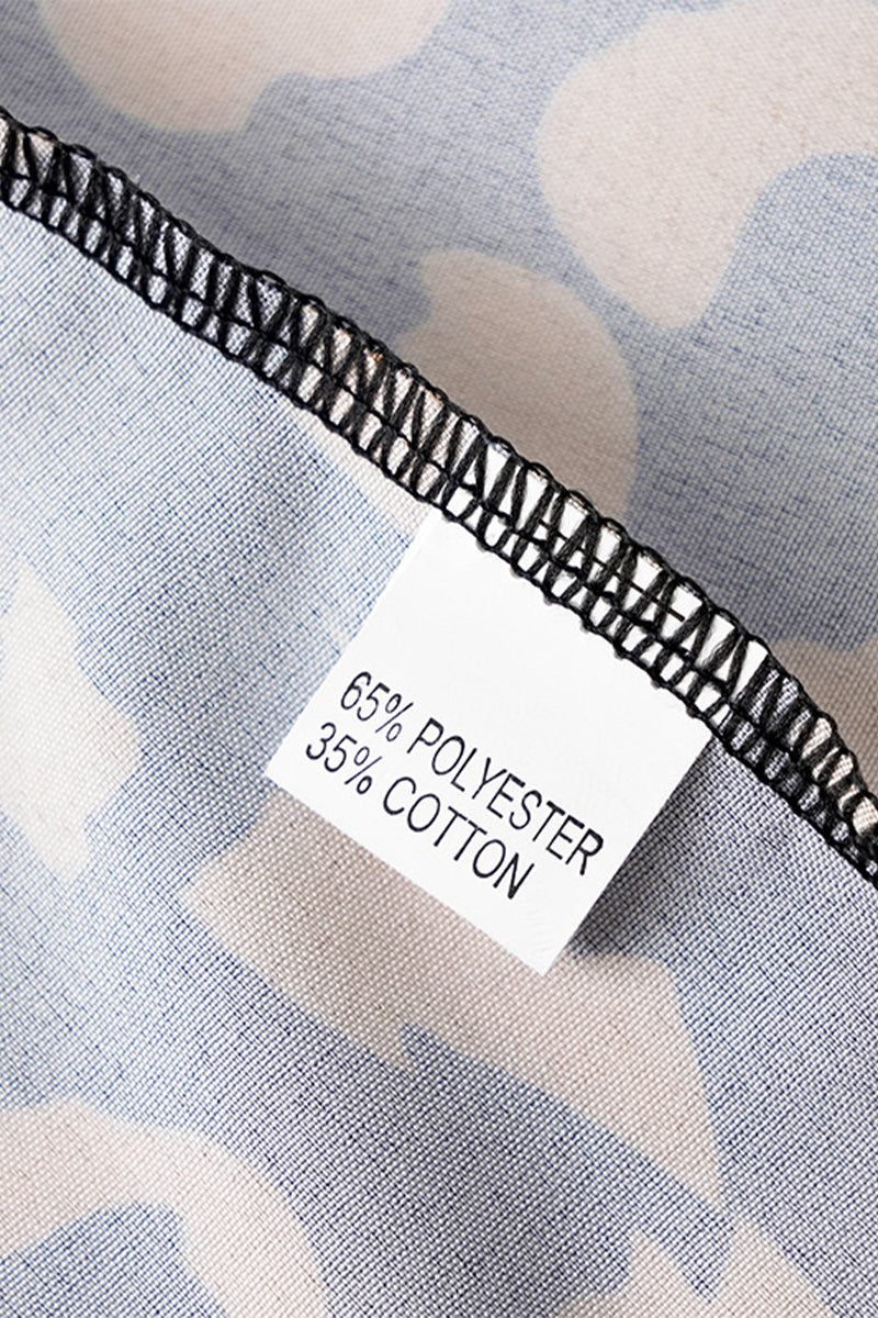 Kaynafashions - Sexy Animal Print V Neck Irregular Dress Dresses(3 Colors)