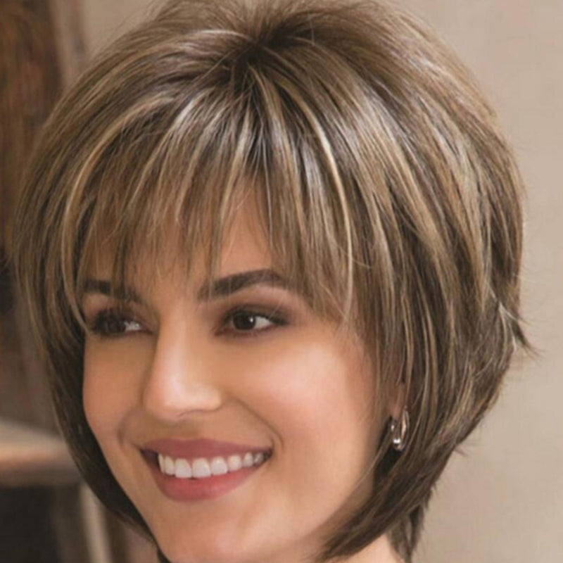 Kaynafashions - Casual Daily Solid Patchwork Wigs