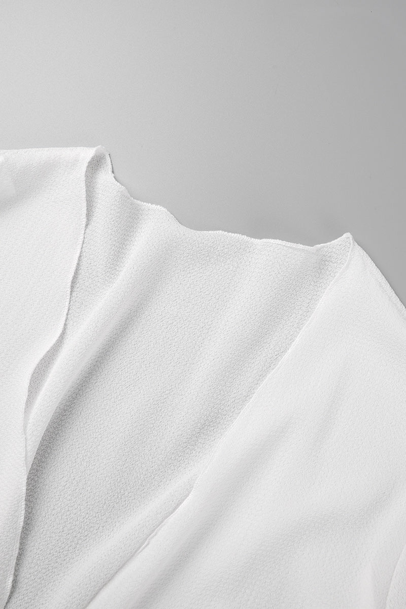 Kaynafashions - Fashion Casual Solid With Belt Strapless Three Pieces(4 colors)