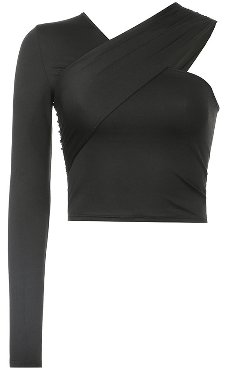 Kaynafashions - Casual Simplicity Solid Backless V Neck Tops(3 Colors)
