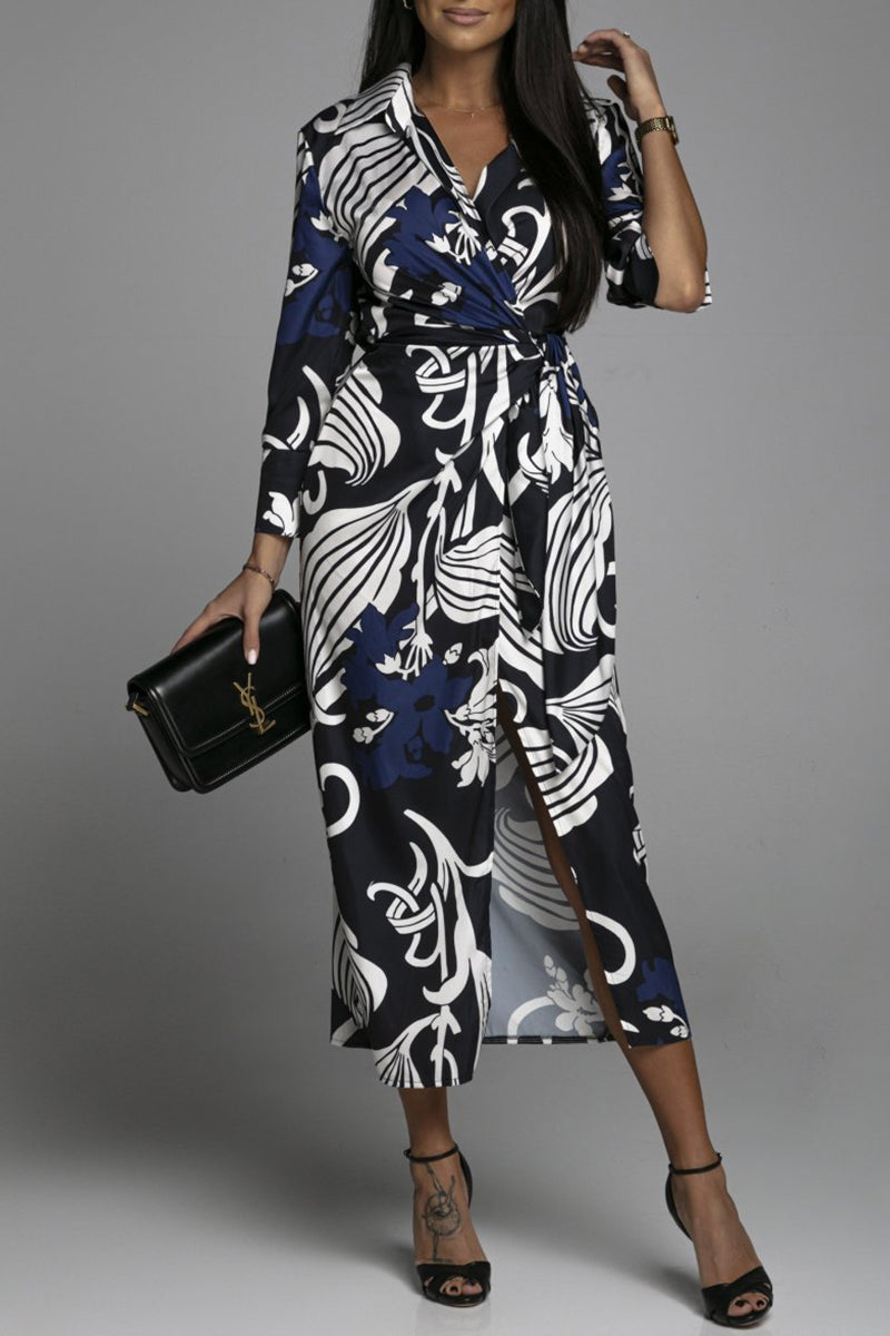 Kaynafashions - Elegant College Print Bandage Dresses