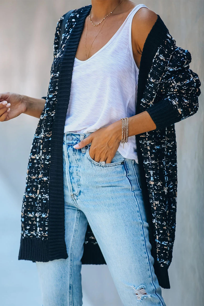 Kaynafashions - Fashion Street Patchwork Contrast Outerwear