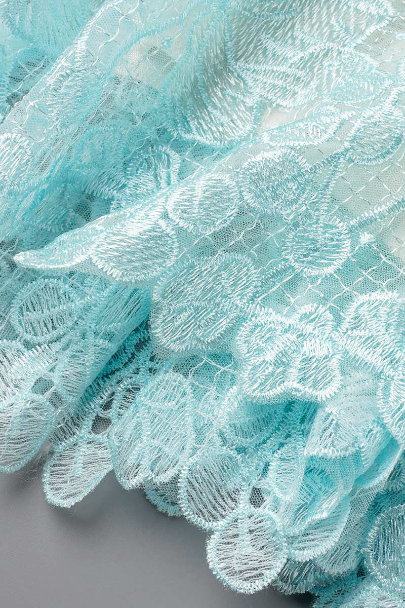 Kaynafashions - Print Patchwork Strapless Irregular Dress Dresses(6 Colors)