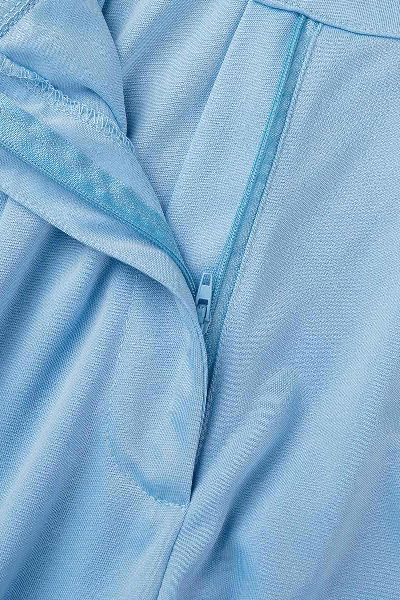 Kaynafashions - Work Elegant Solid Buckle Square Collar Long Sleeve Two Pieces(4 Colors)
