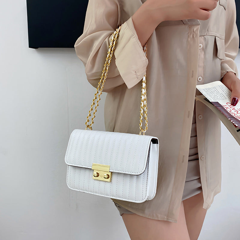 Kaynafashions - Casual Elegant Solid Chains Bags(3 Colors)