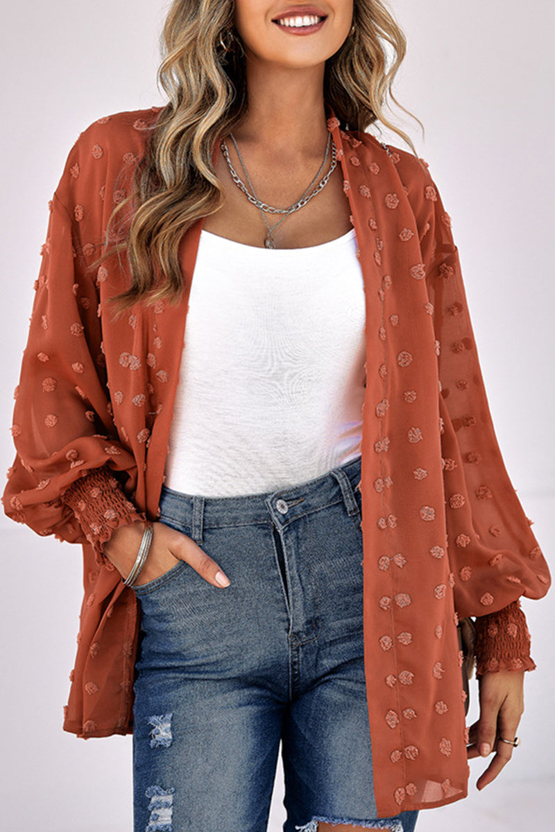 Kaynafashions - Casual Solid See-through Swimwears Cover Up(5 Colors)