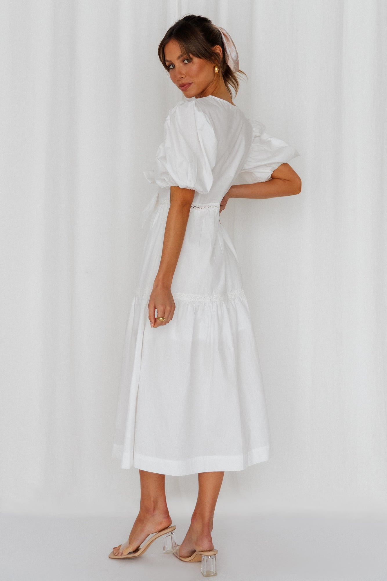 Whispers And Secrets Midi Dress