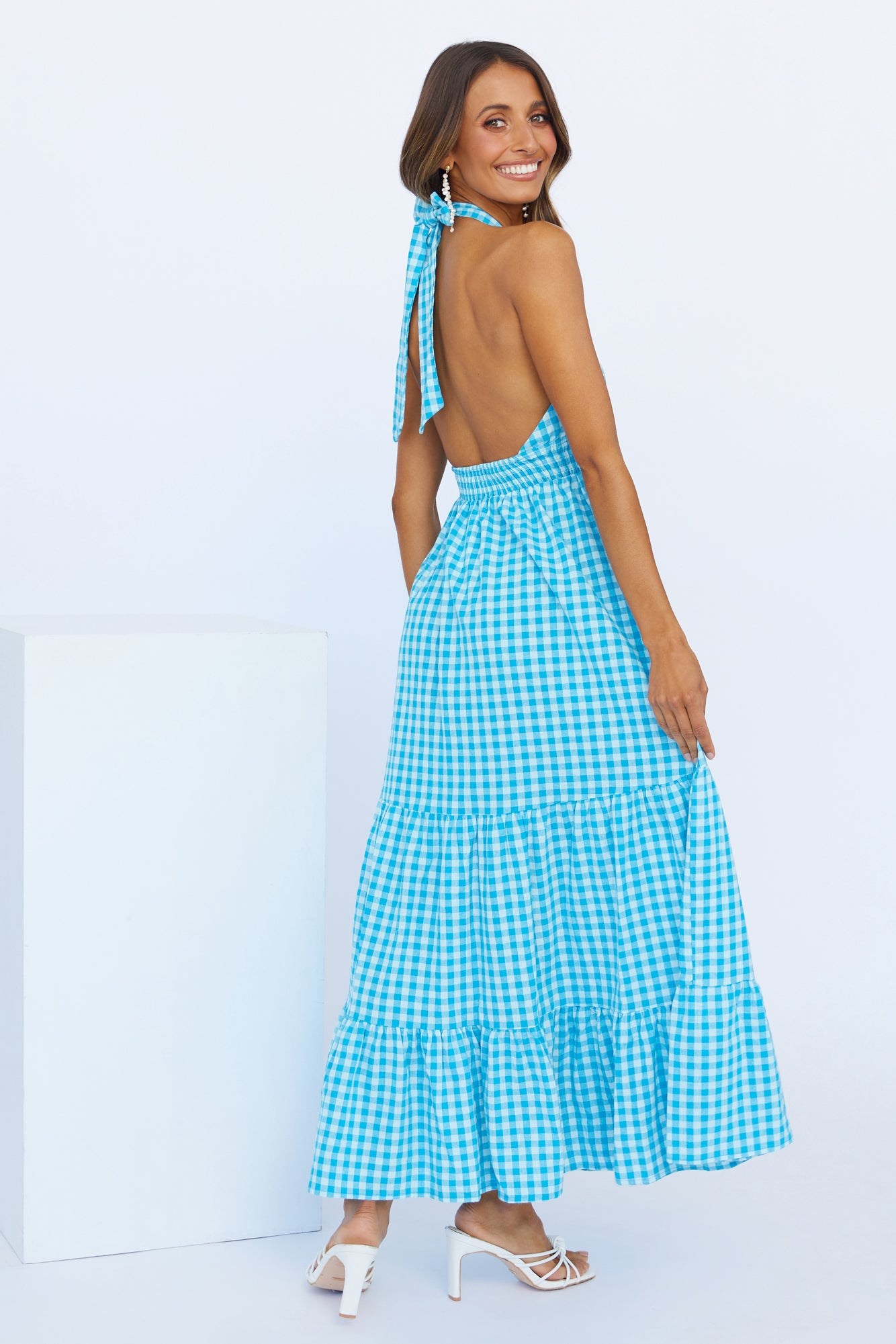 Important Piece Maxi Dress Blue