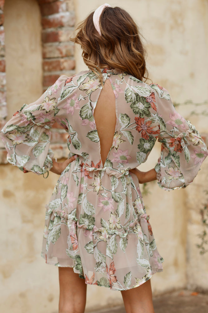 Make It Obvious Dress Mocha
