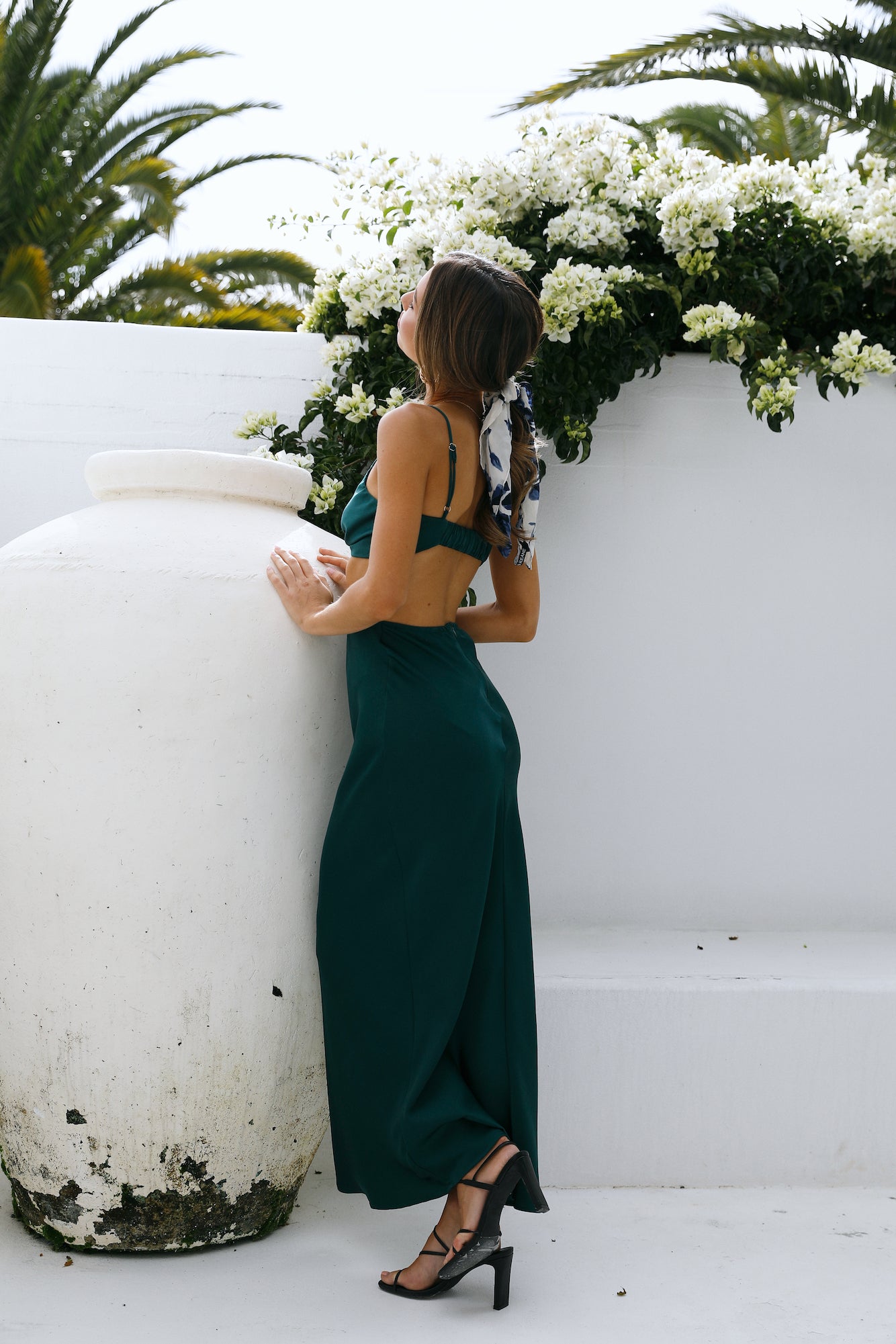 My Pieces Midi Dress Emerald