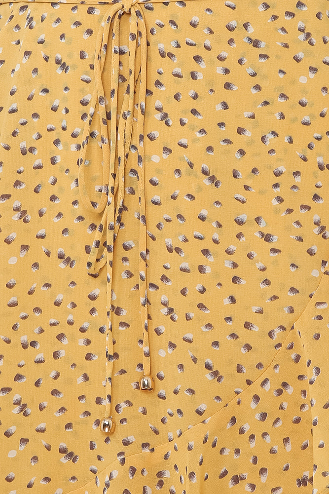 Dream Long Enough Dress Yellow