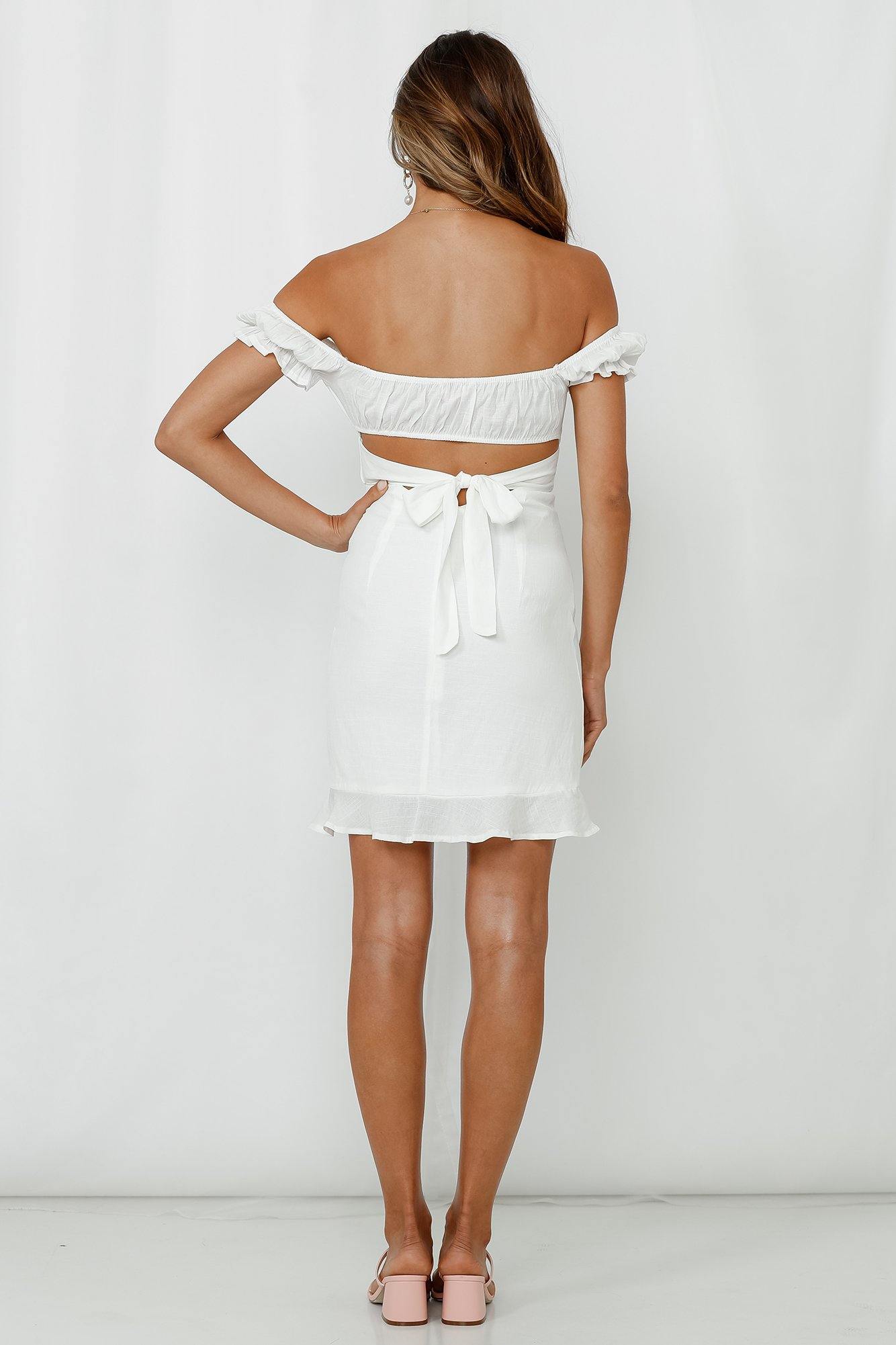 Mangrove Walk Dress White
