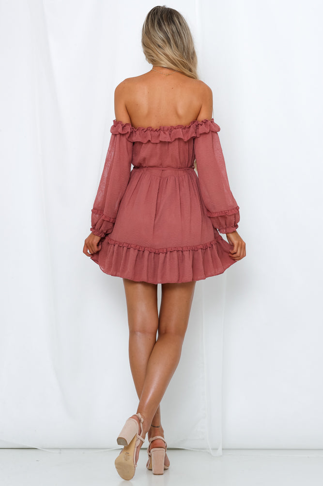 Loving Nobody But You Dress Rose