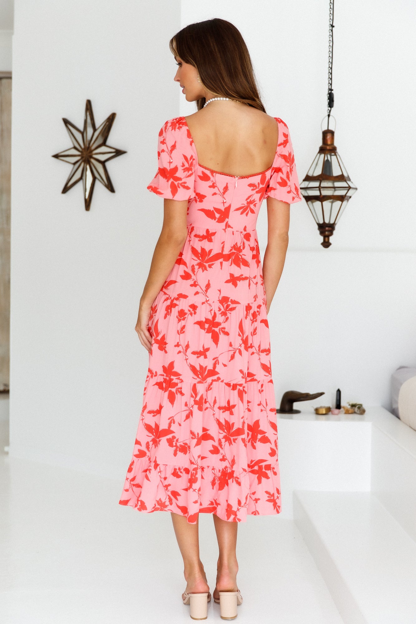 Everything I Dreamed Of Midi Dress Hot Pink