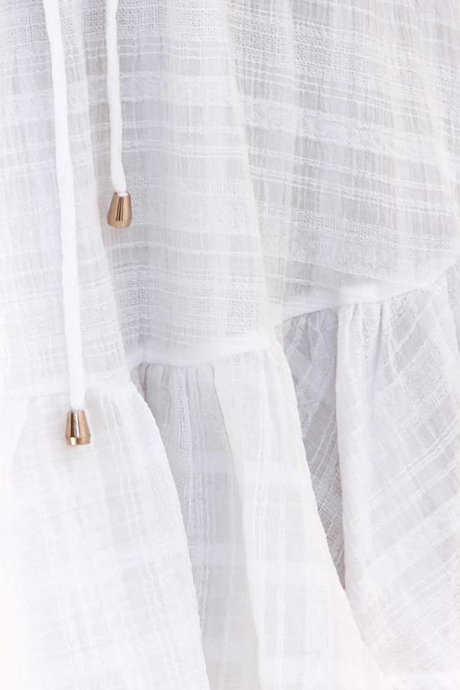 Way We Smile Dress White