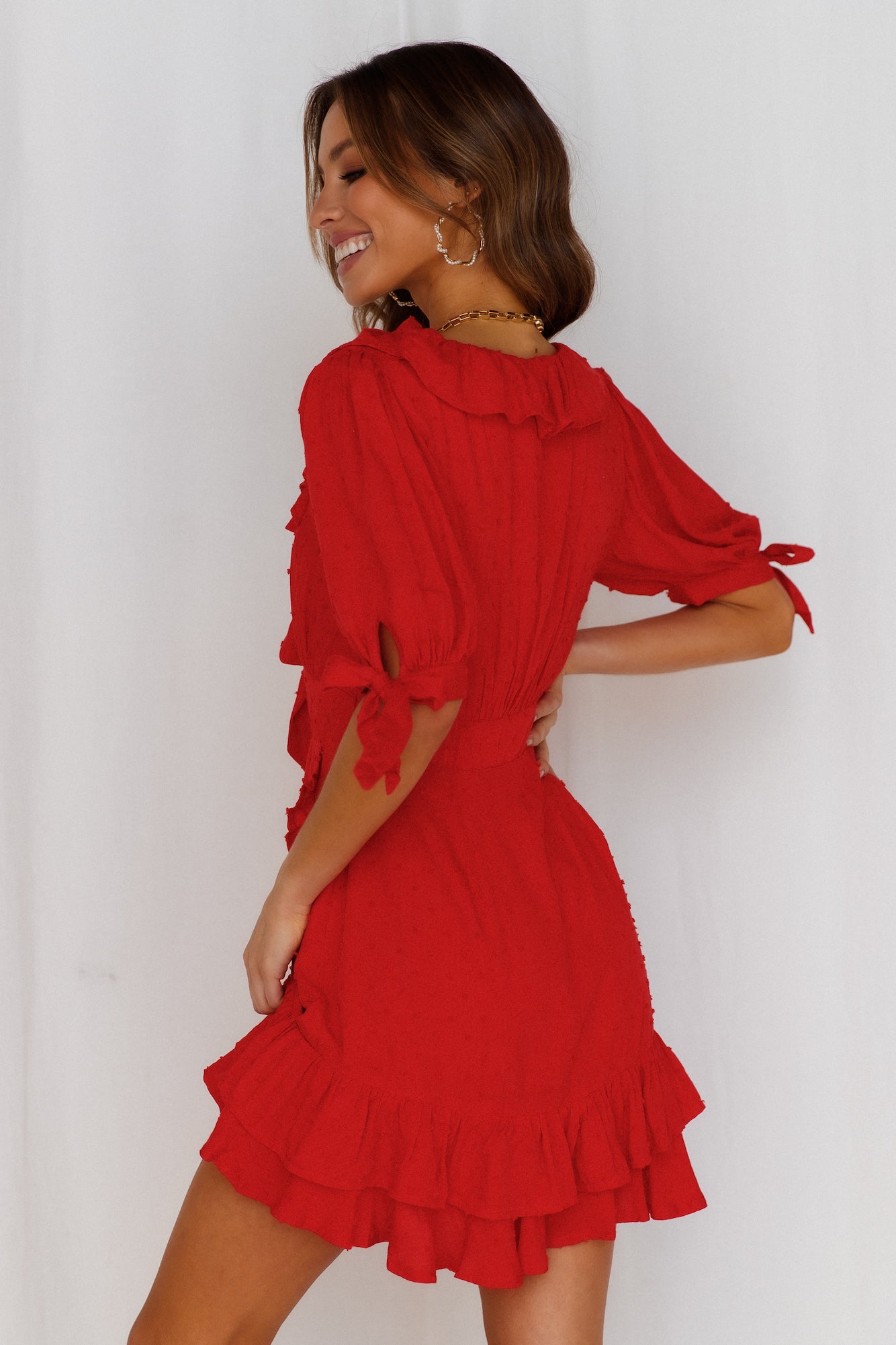 Viennese Dreams Dress Red