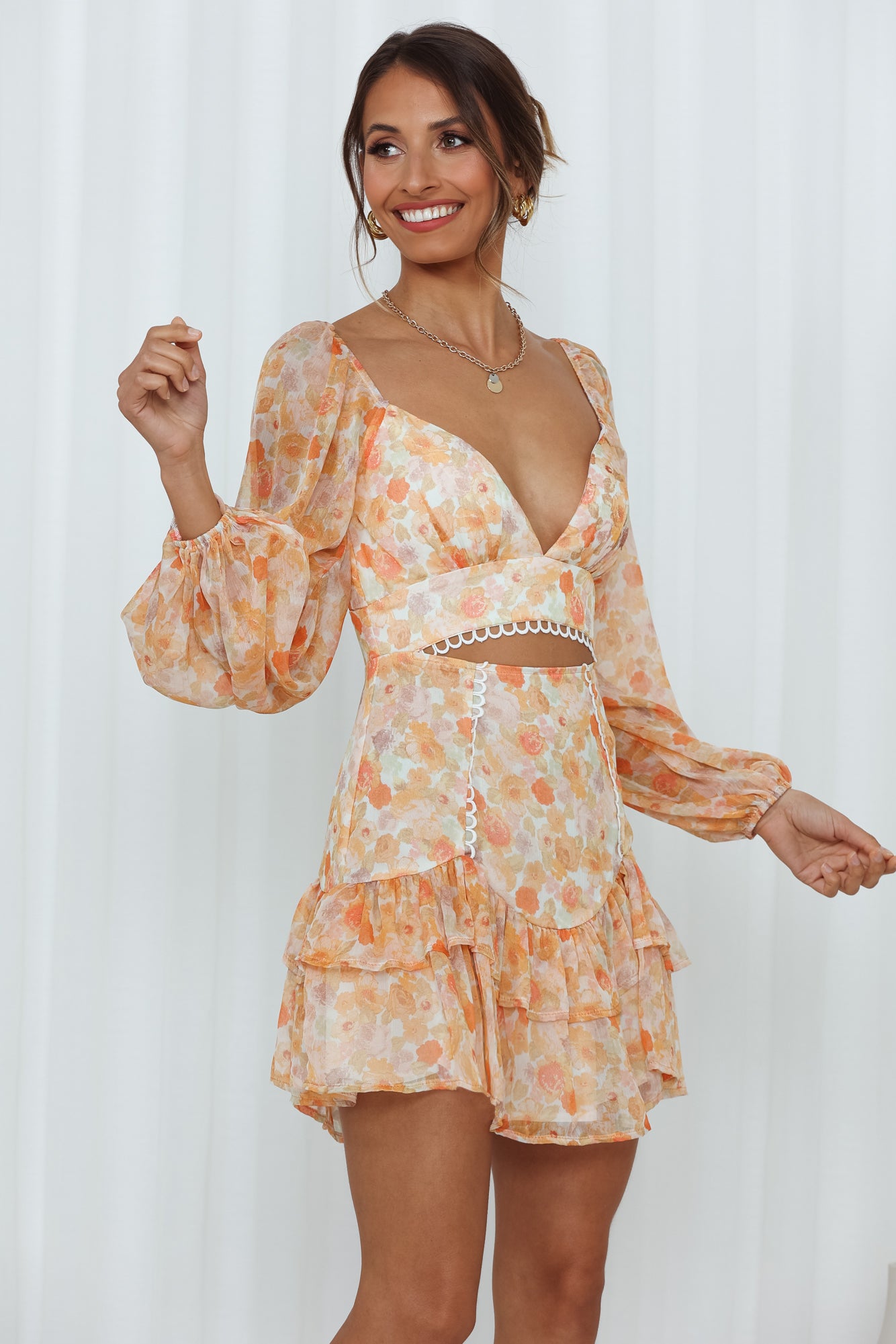 Brightest Spark Dress Orange