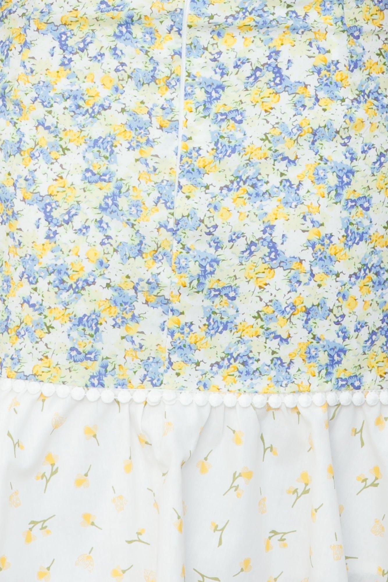 Twirl And Swirl Dress Blue
