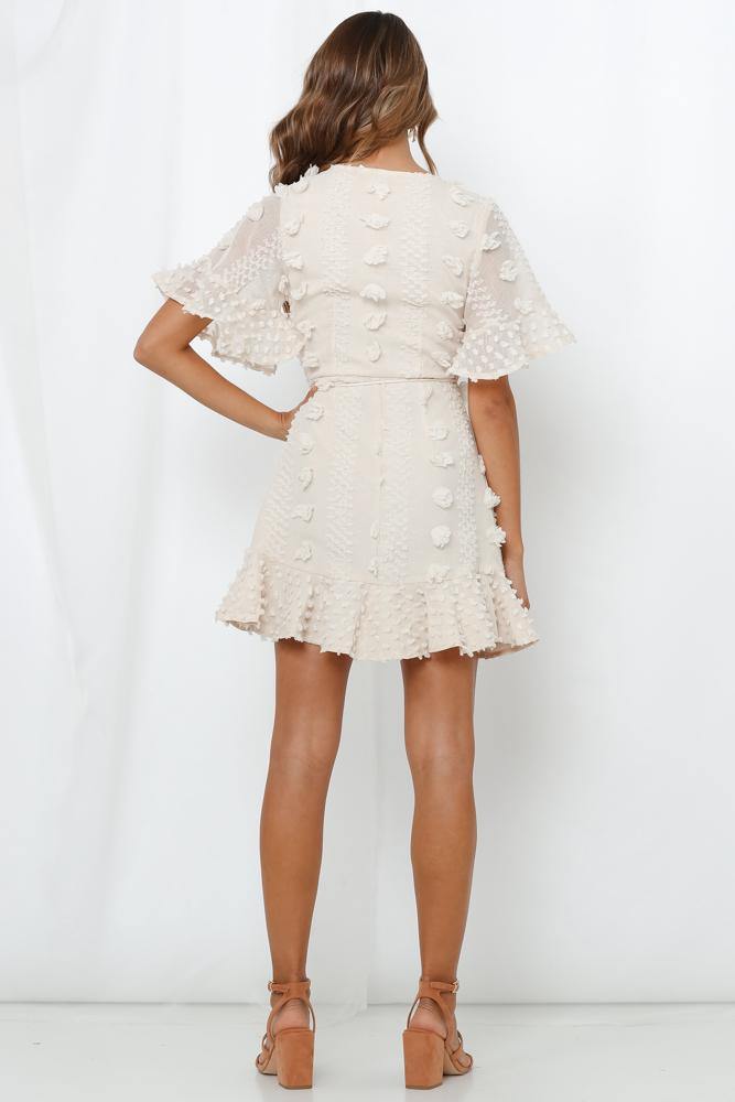 Byron Babe Ahoy Dress Beige