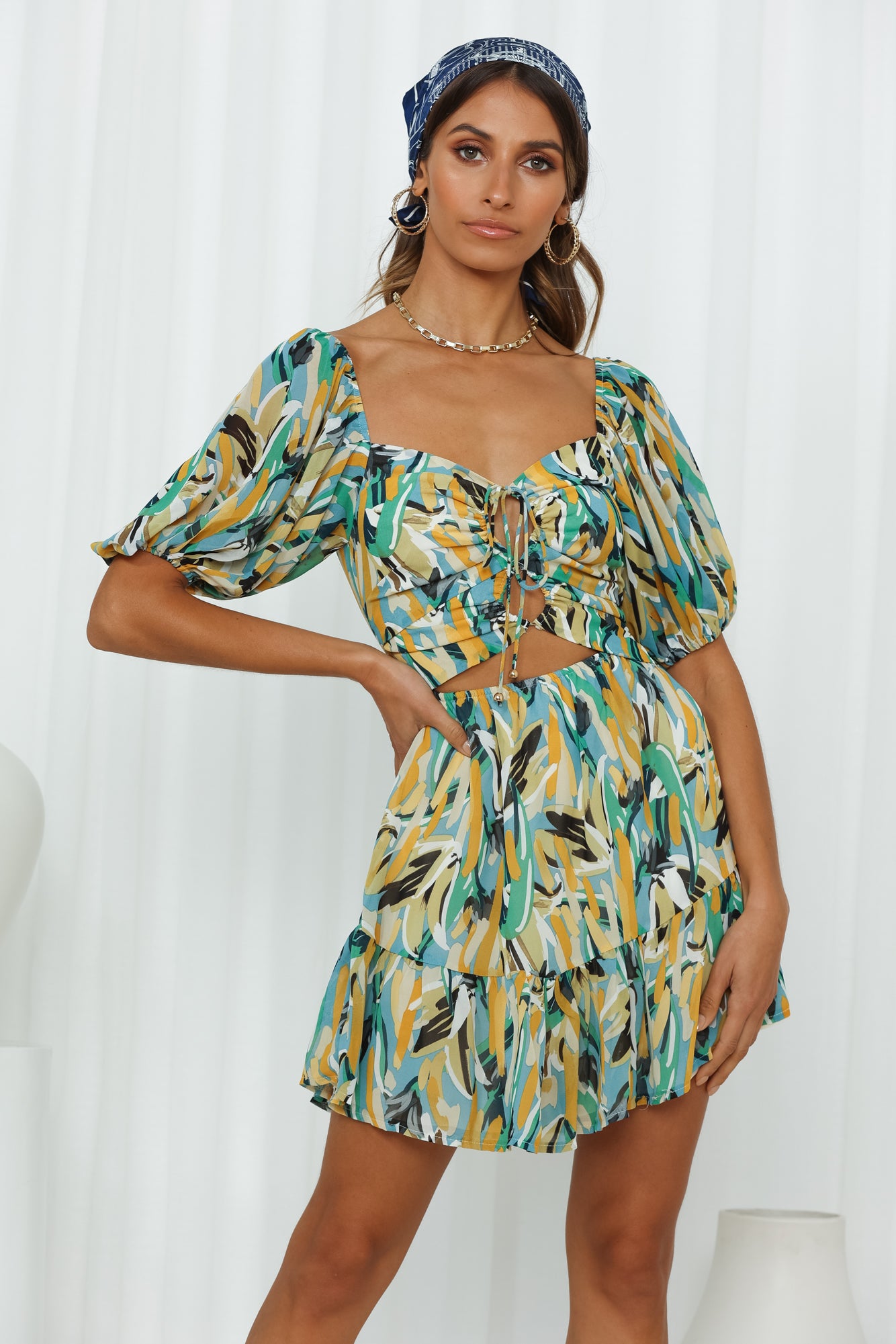 Painting The Sun Dress Blue