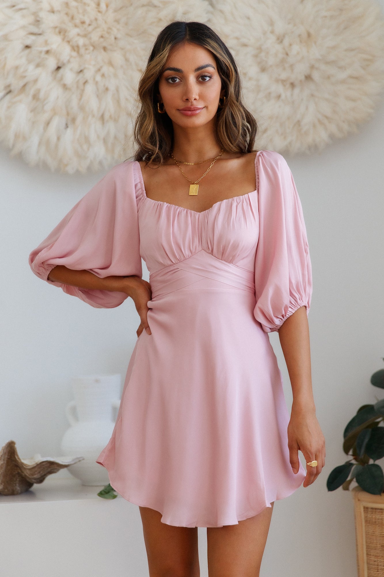 Fate Found Us Dress Blush