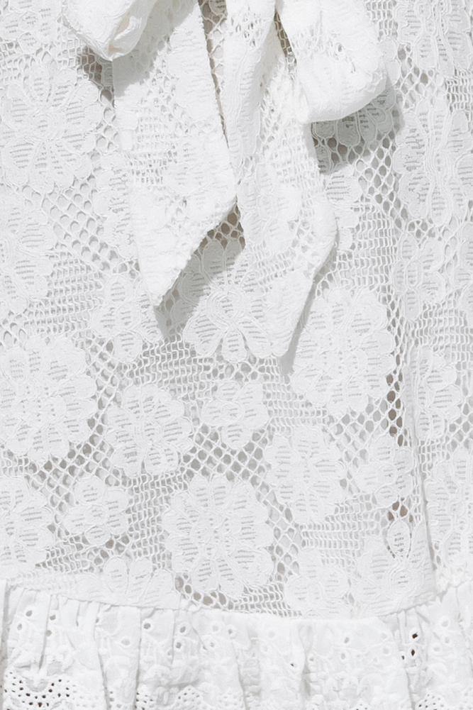 Angel Smiles Dress White