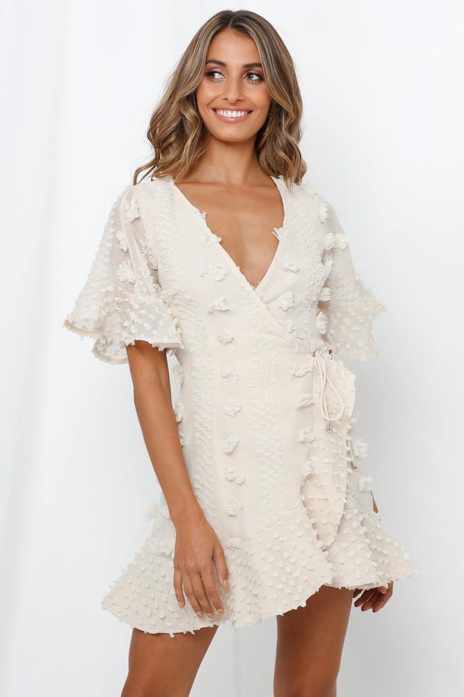 Byron Babe Ahoy Dress Beige