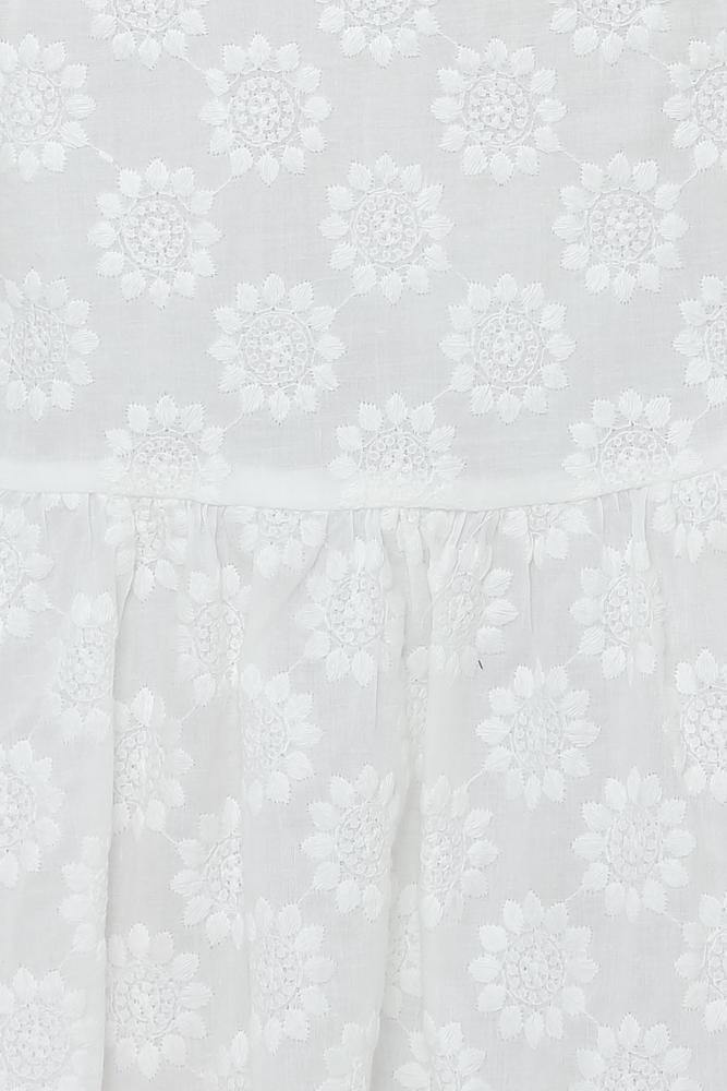 Back Through The Years Dress White