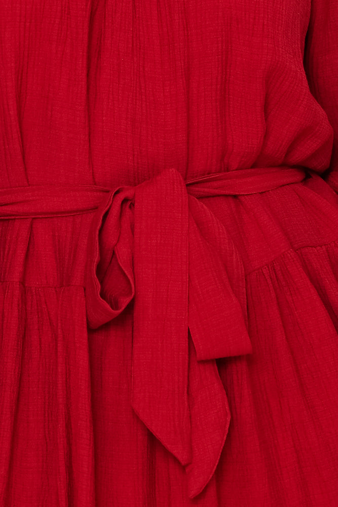 Always The Love Songs Dress Burgundy