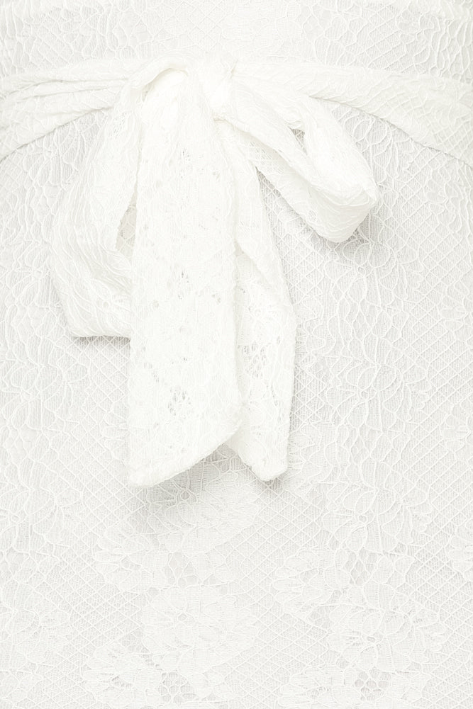 All Time Movie Midi Dress White