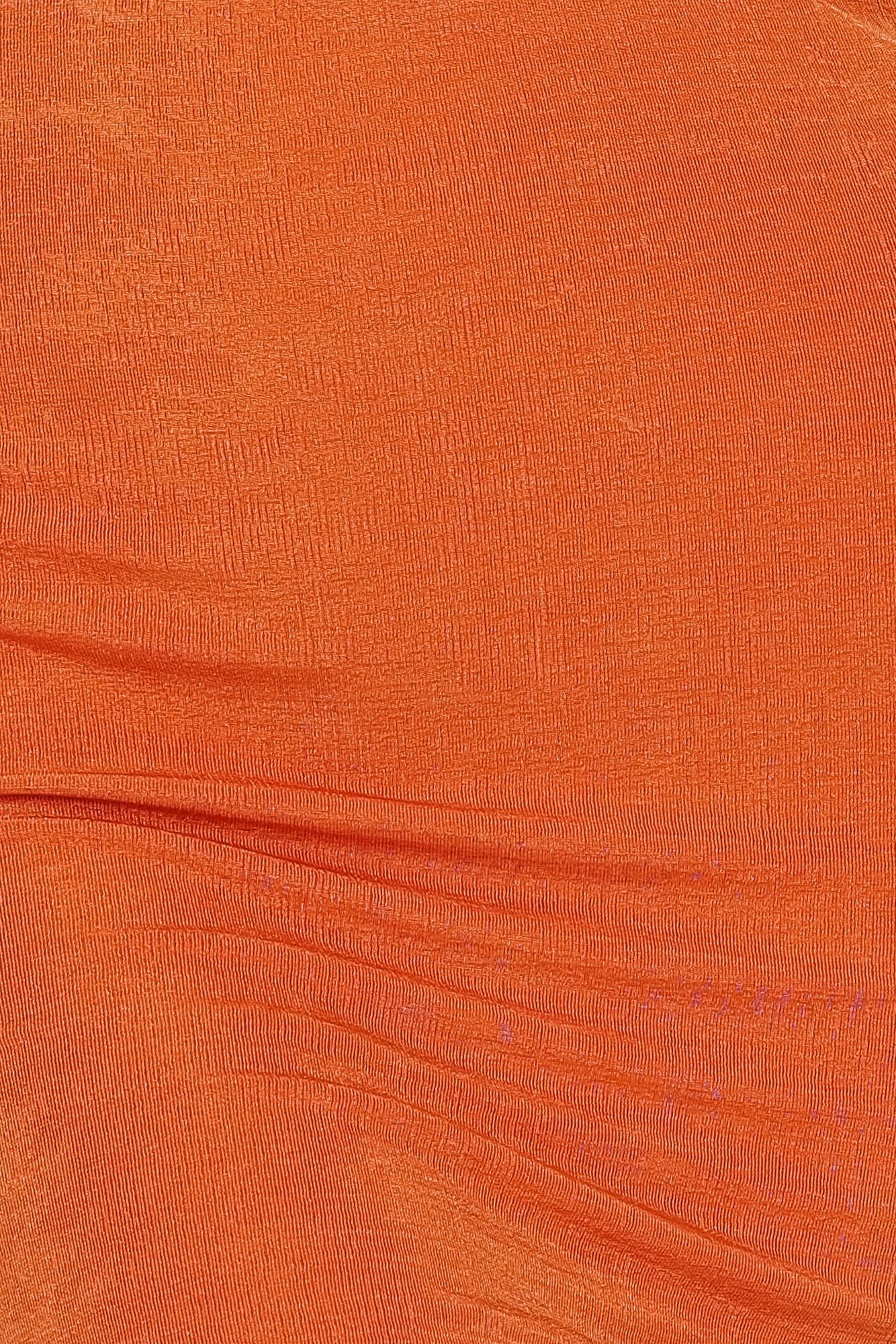 Crushing Dress Orange