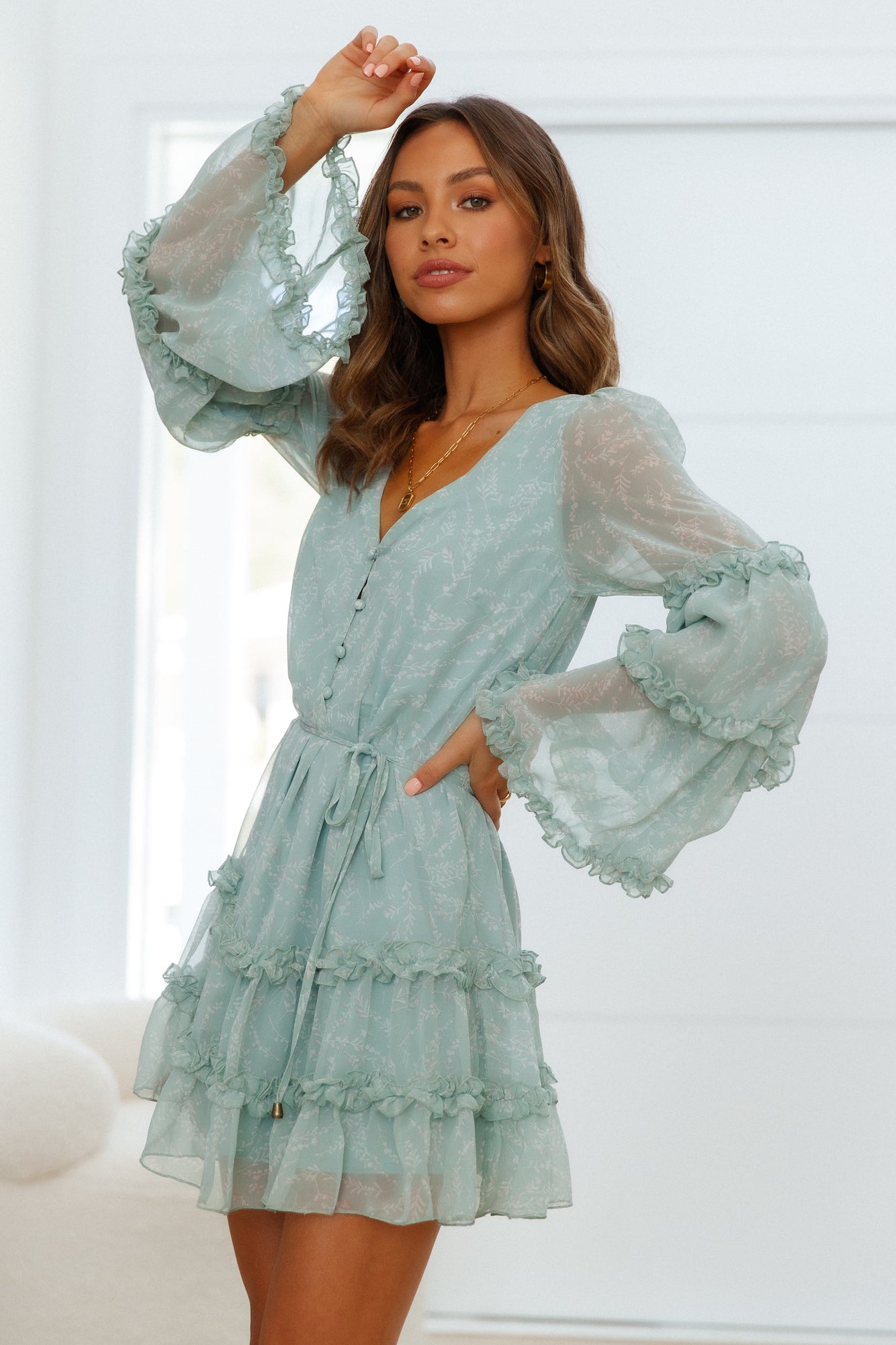 Lyric Of Mia Dress Sage