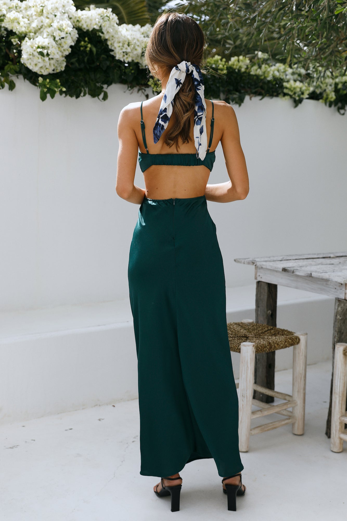 My Pieces Midi Dress Emerald