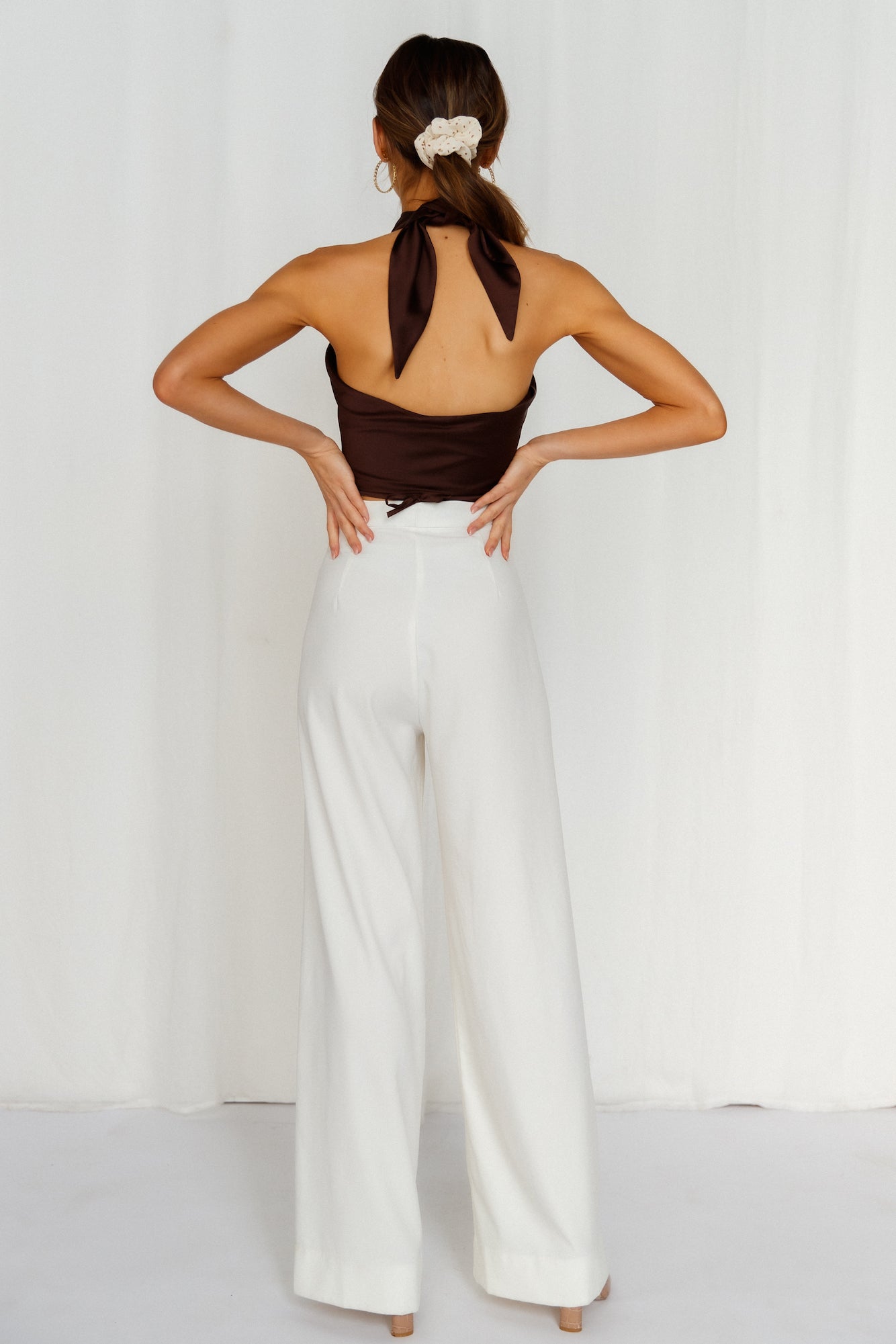 That XX Crop Top Brown